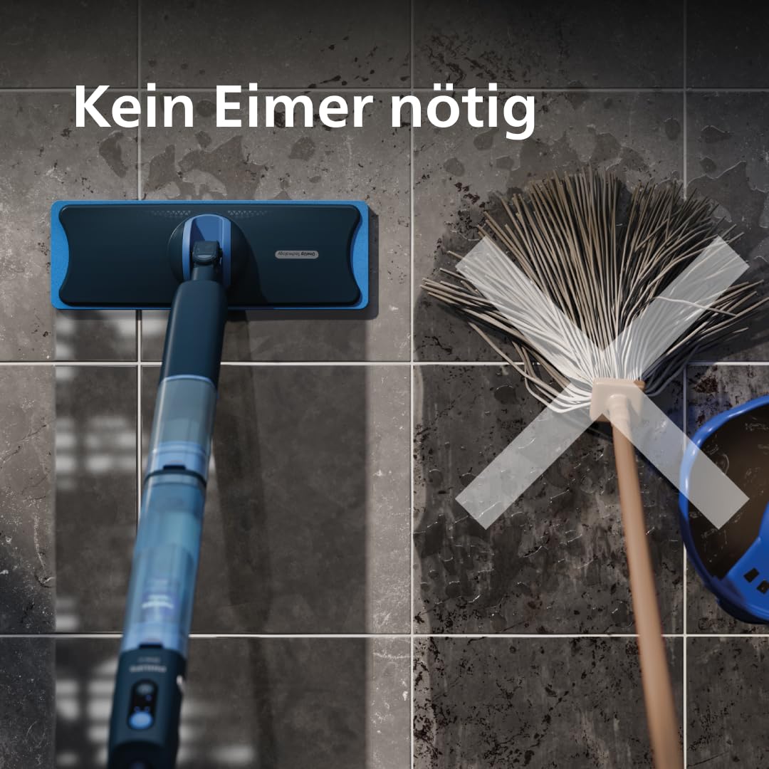 Philips OneUp 5000 Serie Elektrischer Wischmopp - 2X sauberere Böden², 2X schnelleres Wischen