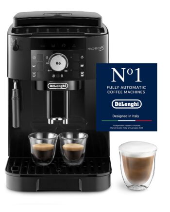 De’Longhi Magnifica S - Perfetto Kaffeevollautomat mit klassischem Milchaufschäumer, Espresso