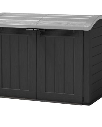 Keter Store It Out Ultra Aufbewahrungsbox - 2000L - 113x177x134cm - Schwarz Grau