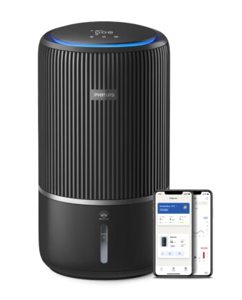 Philips 3400 Serie 2-in-1-Luftreiniger und -Luftbefeuchter, HEPA NanoProtect + Aktivkohlefilter