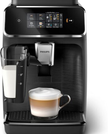 Philips 2300 Series Kaffeevollautomat - 4 Getränke, Modernes Farb-Touchscreen-Display