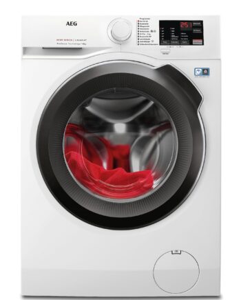 AEG Waschmaschine 8 kg, Serie 6000 ProSense: Mengenautomatik für automatische Anpassung von Waschdauer & Energieverbrauch